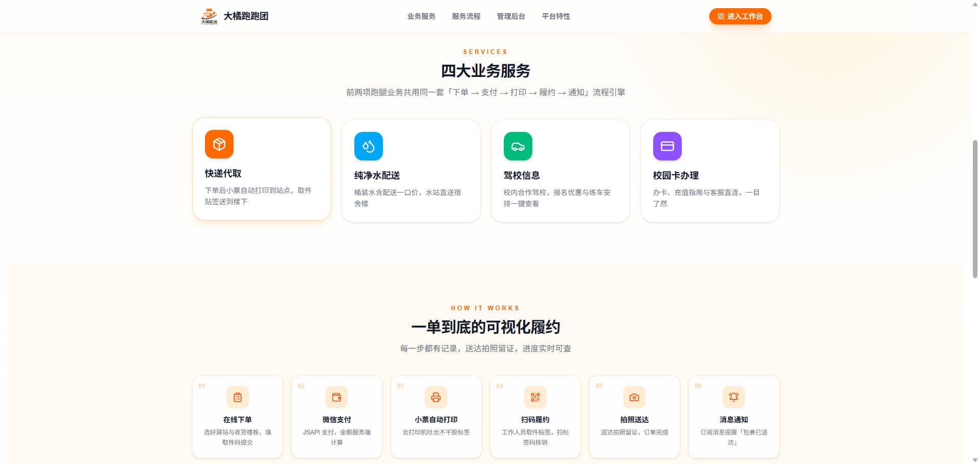 大橘跑跑团 系统截图